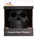 Ceramic Skull Electric Wax Warmer, Black, Halloween by Way To Celebrate