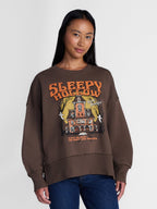 Women's Halloween Salem Book Club Graphic Fleece from Way to Celebrate, Sizes S-4X