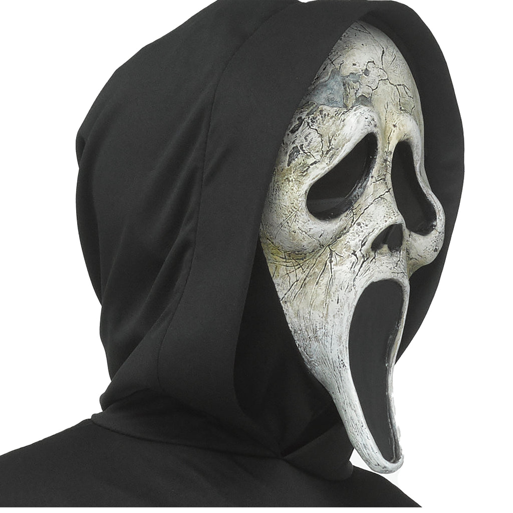 Scream Aged Ghost Face Halloween Costume for Adults, 3-Piece, Men's Size M-XL (32-42), by Fun World