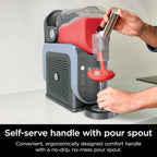 SLUSHi Frozen Drink And Slushie Machine, 88 oz, 5 Preset Programs, Black - FS301