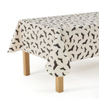 Way To Celebrate Halloween PEVA Tablecloth Indoor & Outdoor Table 60" x 102" - Bat Toss