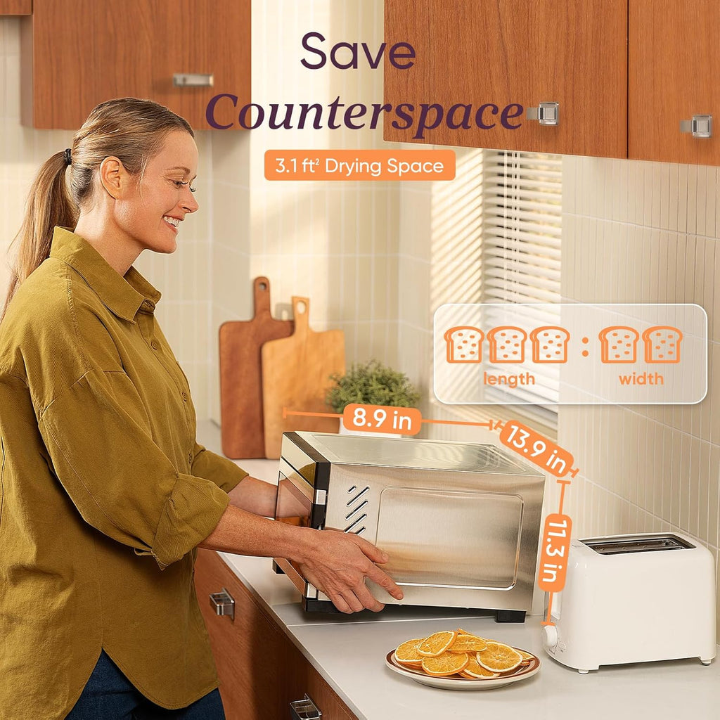 COSORI Food Dehydrator With 6.5 Inch Drying Space, 600W