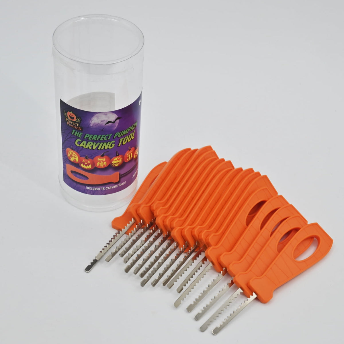 Seasons Pumpkin Carving Kit Tools 18 Pack Accessories for Halloween