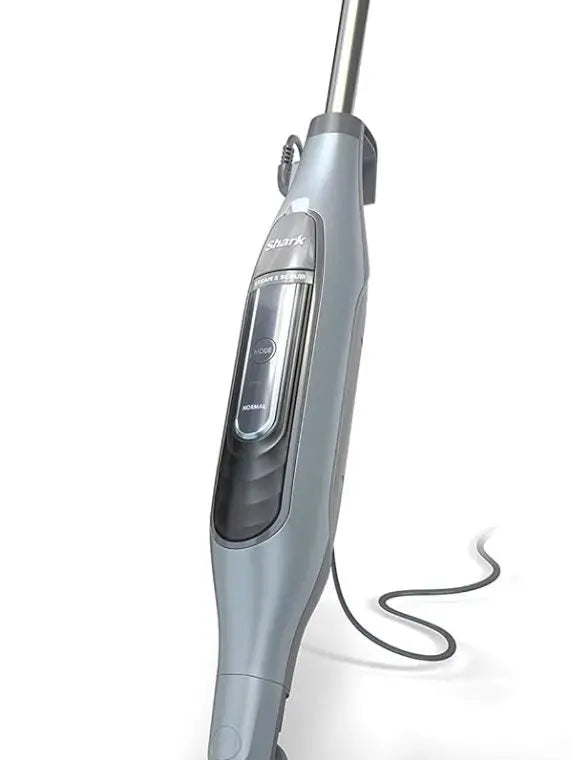 Shark Steam Mop for Hard Floors, 6 Washable Pads, 2 Steam Modes, Pure Water Blue - S7000AMZ