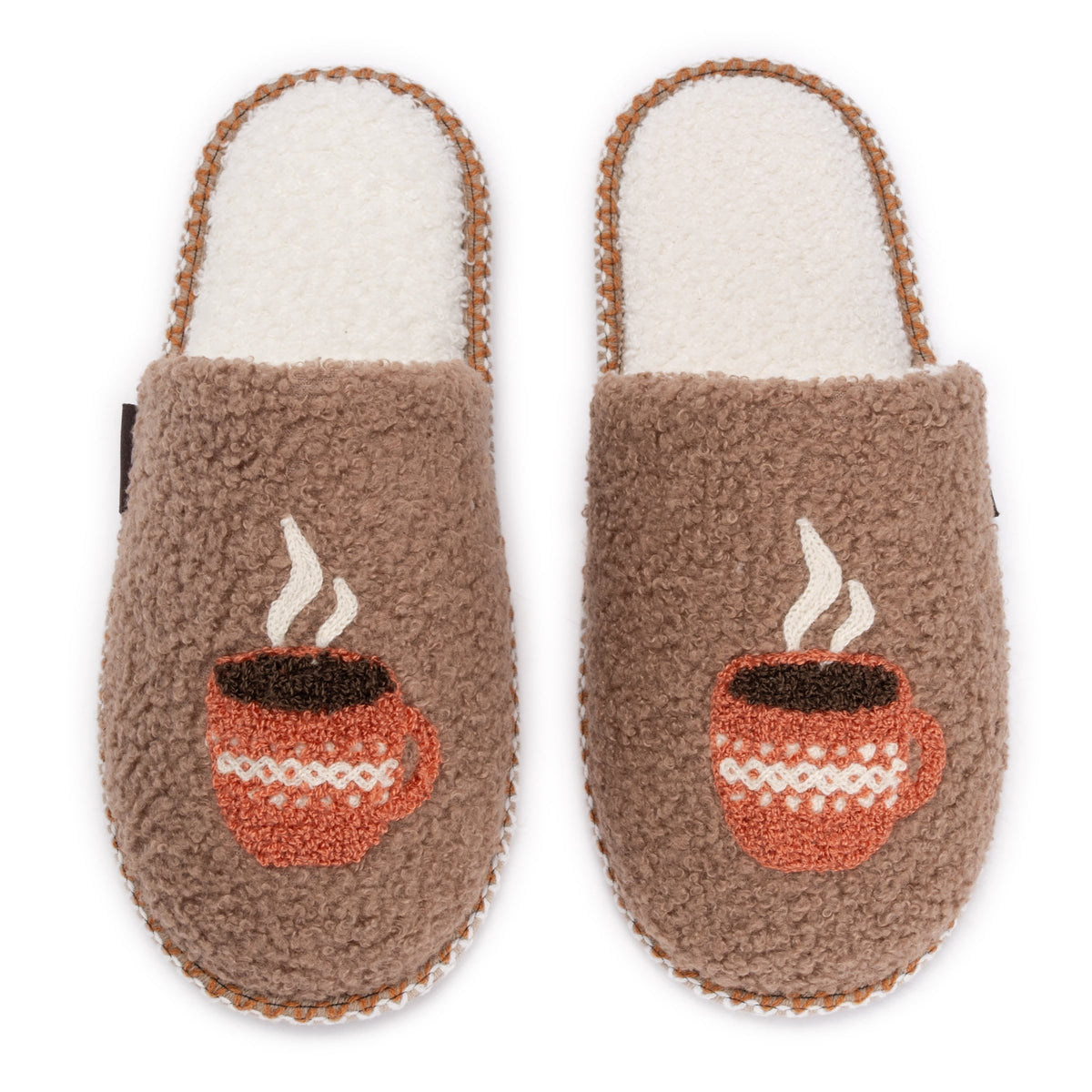 MUK LUKS Women's Punch Needle Fall Halloween Novelty Scuff Slipper