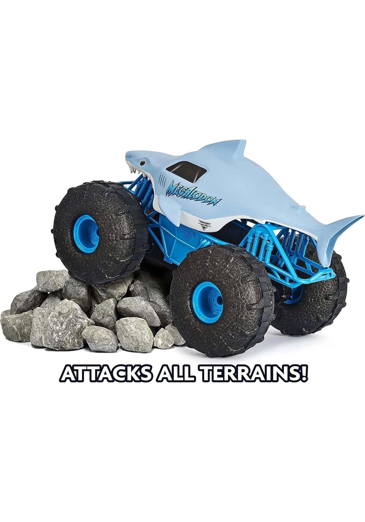 Monster Jam Megalodon Storm All Terrain Remote Control Monster Truck