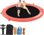 FBSPORT 8ft Inflatable Water Hammock Floating Platform