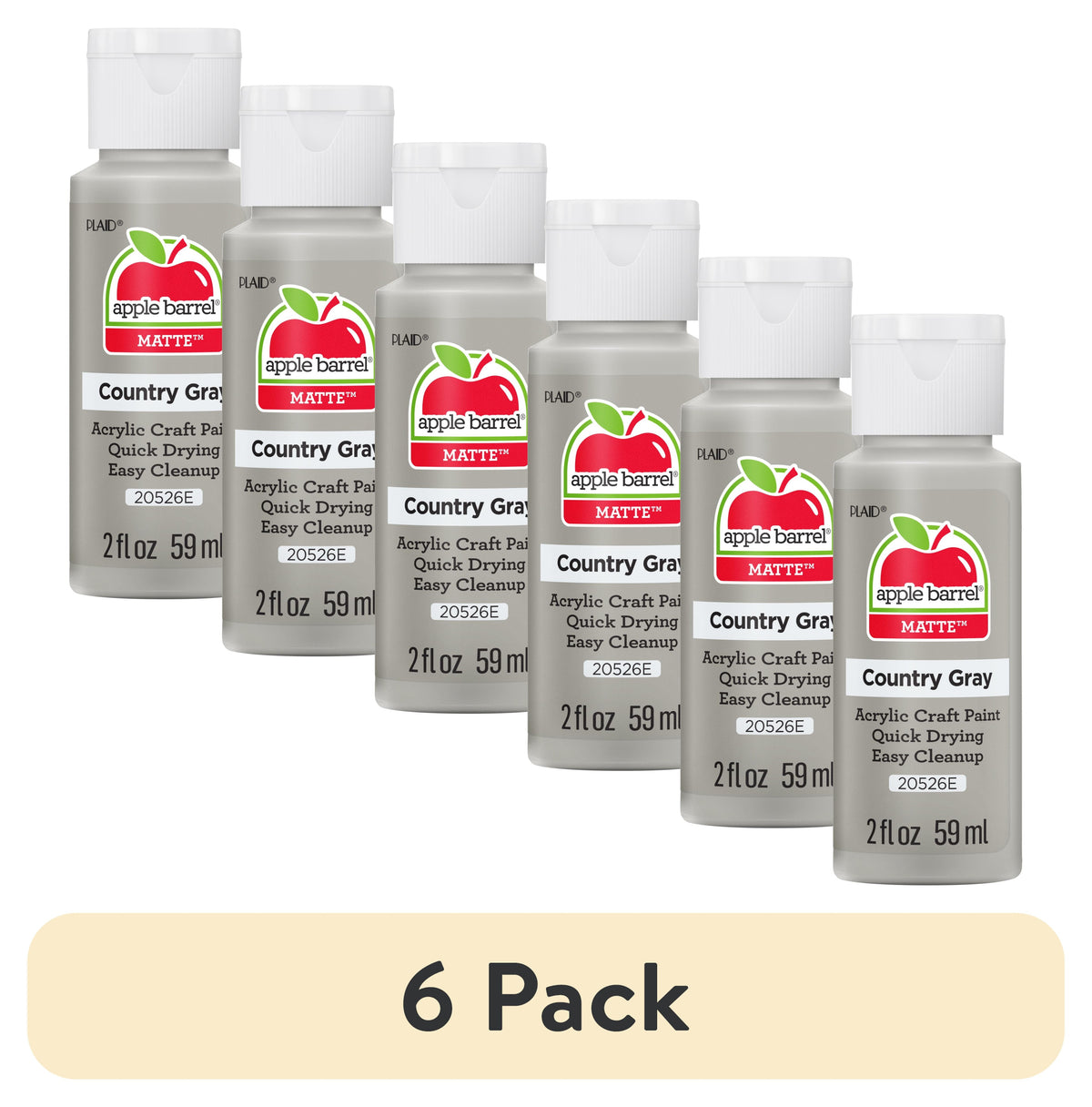 Apple Barrel Acrylic Craft Paint, Matte Finish, 2 fl oz