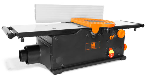 10 Amp 8-Inch Spiral Benchtop Jointer With Extendable Table
