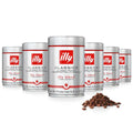 illy Classico Medium Roast Whole Bean Coffee, 100% Arabica, 8.8 oz, 6 Pack - 8003753154497
