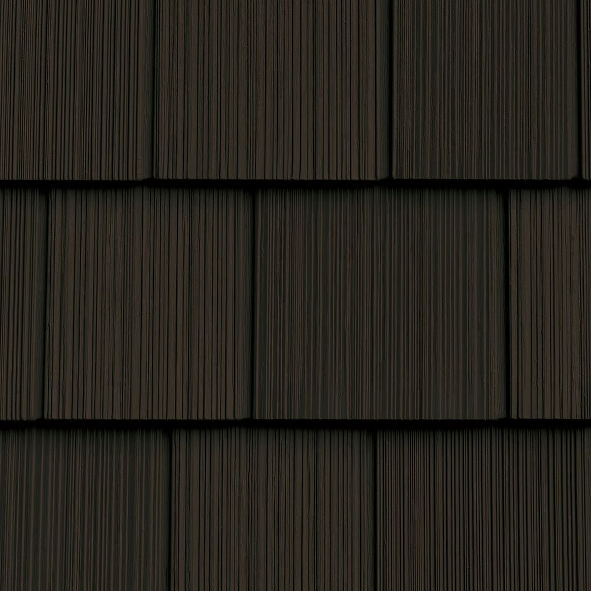 The Foundry Vinyl Perfection Shingles, 7in W X 60 3/4 L, 34 Panels/Carton, 100 Sq Feet, Shadow - 008