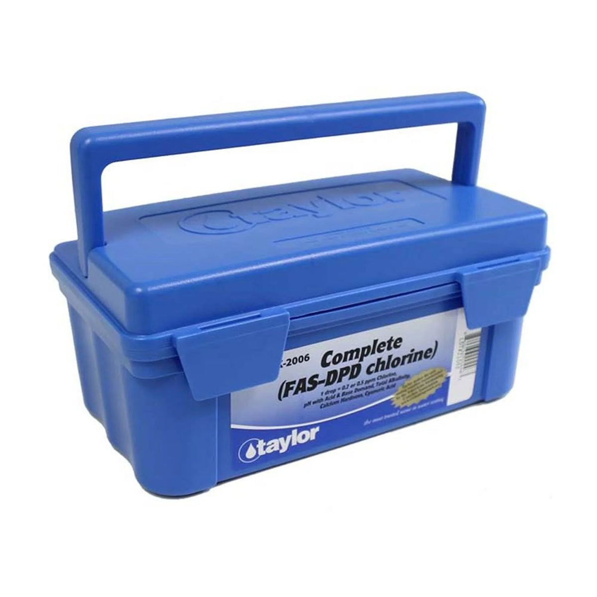 Taylor Complete Pool Chlorine Test Kit With Additional Basic Kit - K2006