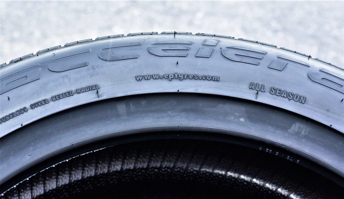 Accelera Phi-R All Season Performance Tires 255/35R20 97Y XL - Set Of 4