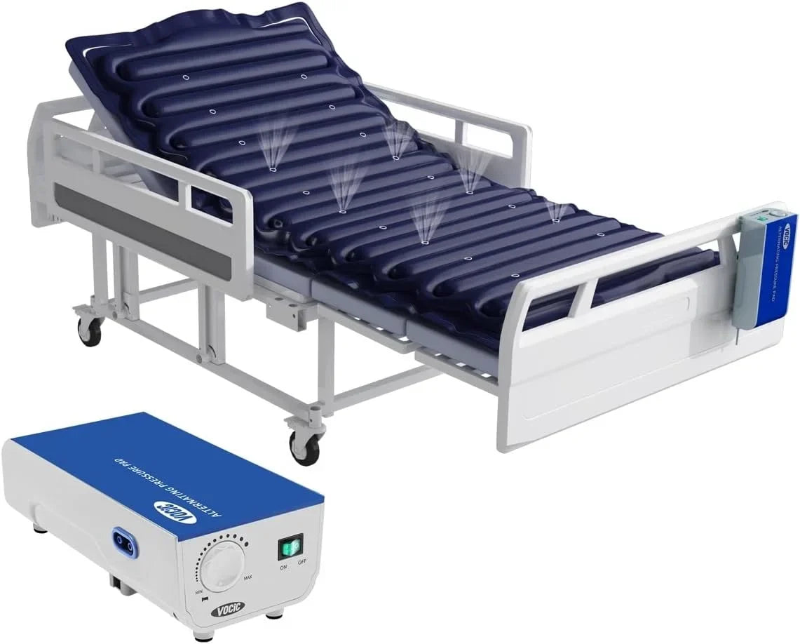 Alternating Air Pressure Mattress With Micro-Ventilation Holes And Electric Quiet Pump System