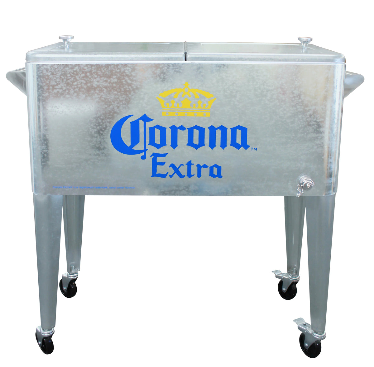 Leigh Country Galvanized Corona Outdoor Cooler, Silver, 80 Qt. - MC 47902