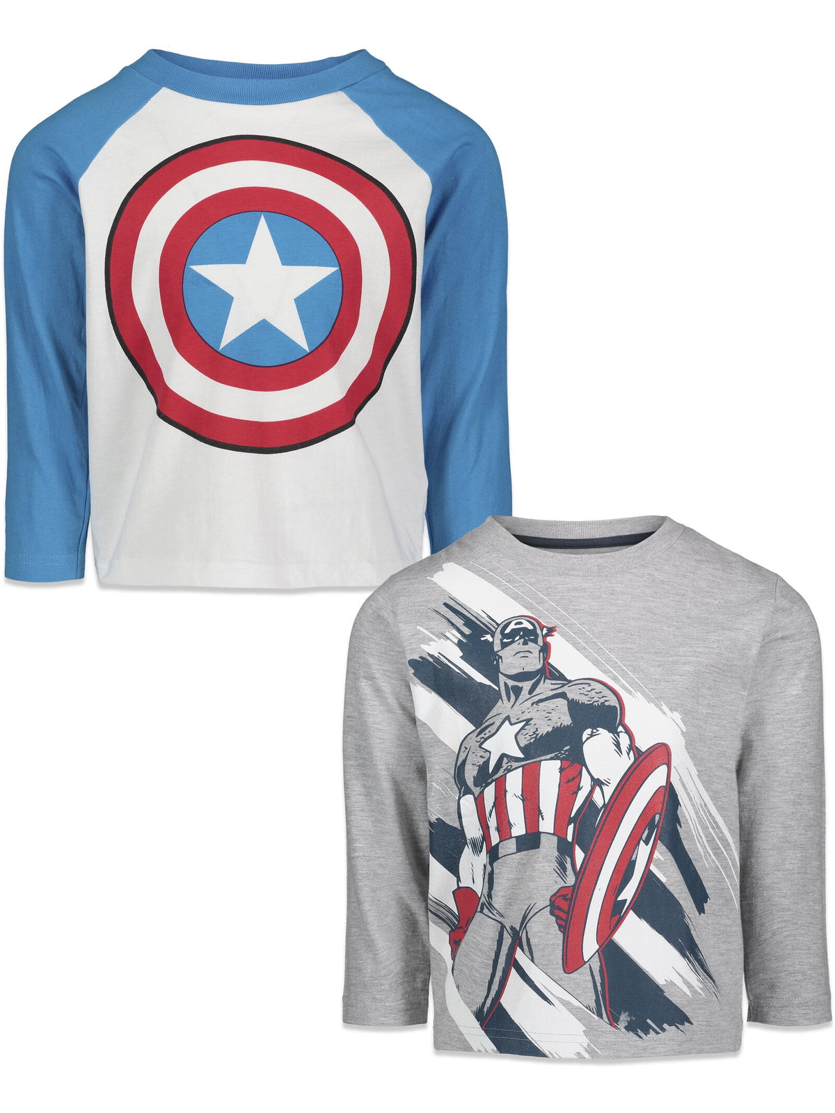 Marvel Spider-Man Toddler Boys 2 Pack Long Sleeve T-Shirts Toddler to Big Kid