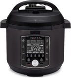 Instant Pot Pro 10-in-1 Pressure Cooker, 6 Quarts, Black