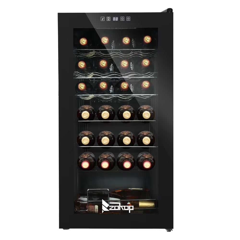 Ktaxon 18 Bottle Compressor Wine Cooler, 1.8 Cu.Ft, 52L - Freestanding