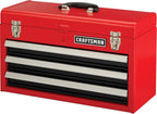 CRAFTSMAN 20-in Wide 3-Drawer Metal Tool Box With Ball-Bearing Drawers - CMST98245RB