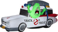 Gemmy Airblown Inflatable Ghostbusters Ecto-1 Mobile With Slimer, 7 ft Wide - 552108