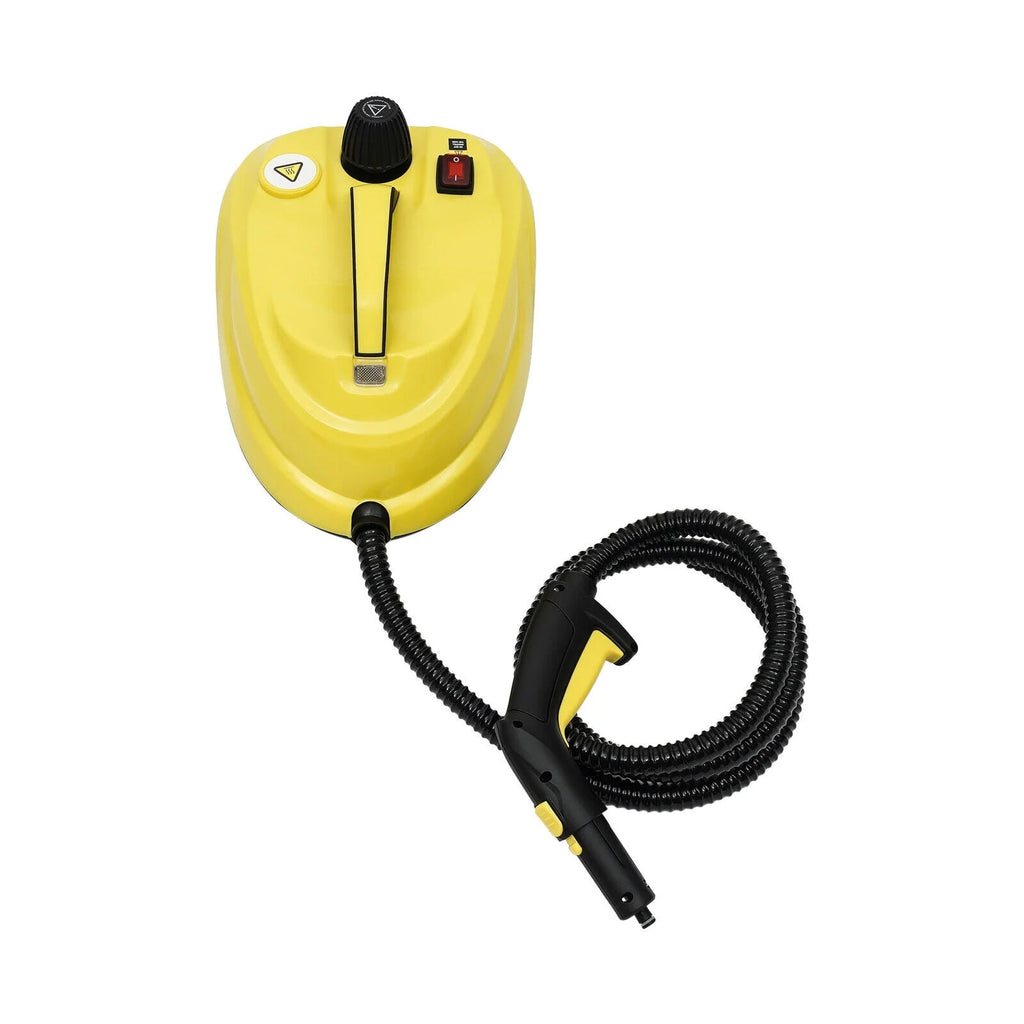 2000W 1.8L/60.87oz High-Pressure Handheld Steam Cleaner, Yellow - SE8620