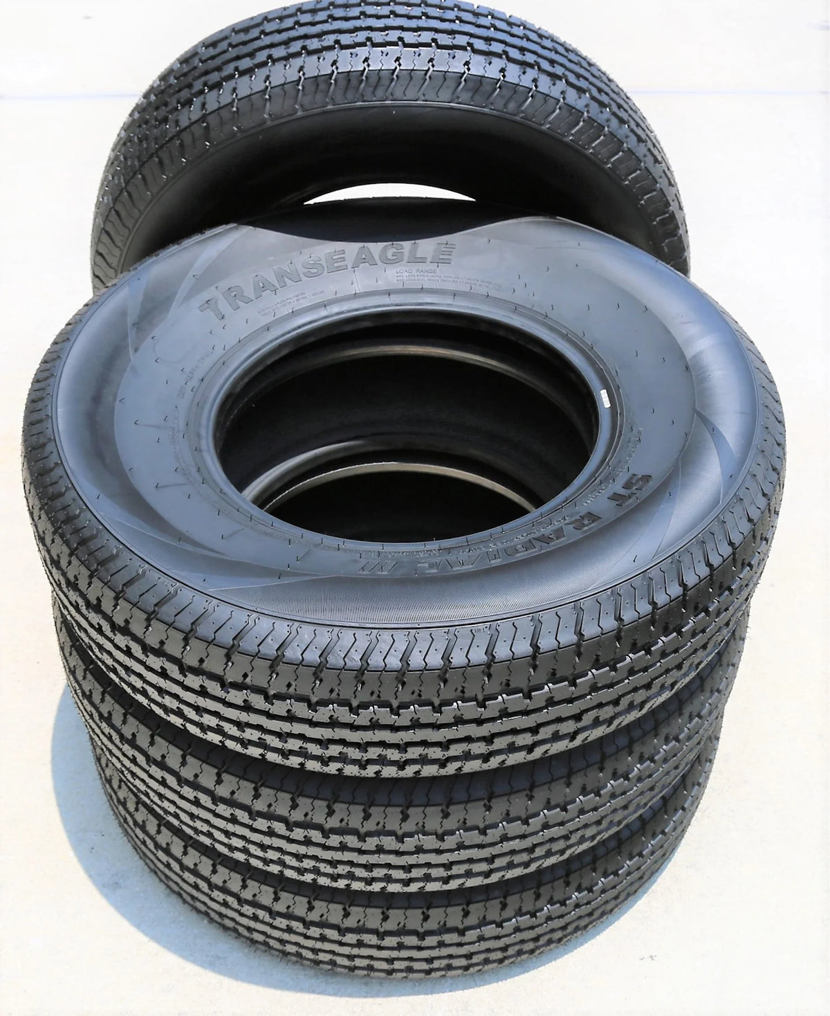 Transeagle ST Radial II Steel Belted Trailer Tires, ST205/75R15 107/102L Load Range D 8 Ply - Pair of 2