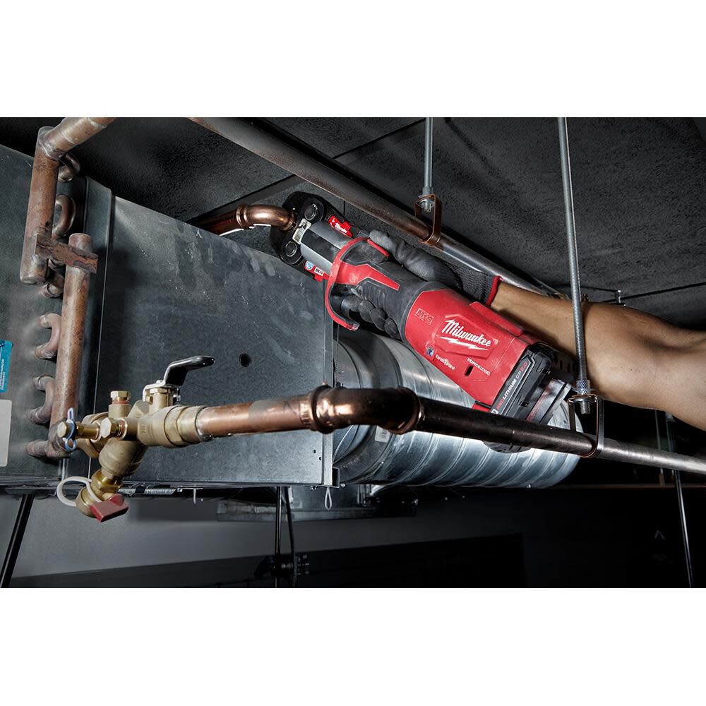 Milwaukee M18 FORCE LOGIC Press Tool With ONE-KEY - 1/2 in - 2 in CTS Jaws