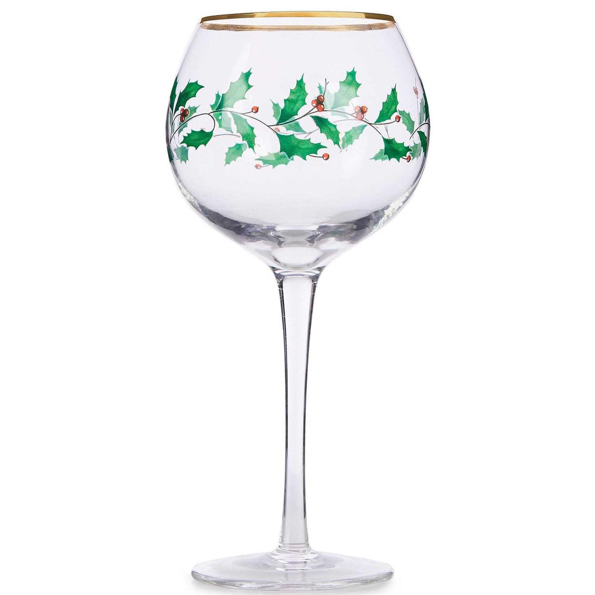 Lenox Holiday Wine Glass Set, 4-Piece, 16 oz