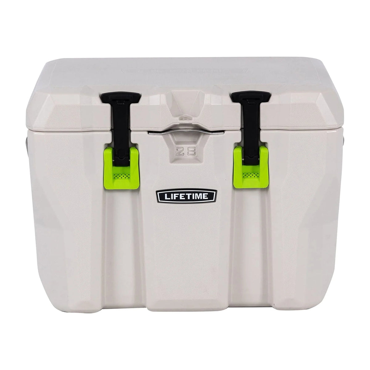 Lifetime Bear-Resistant High Performance Camping Cooler, 28 qt, 20 Can Capacity, Boulder Gray - 91289