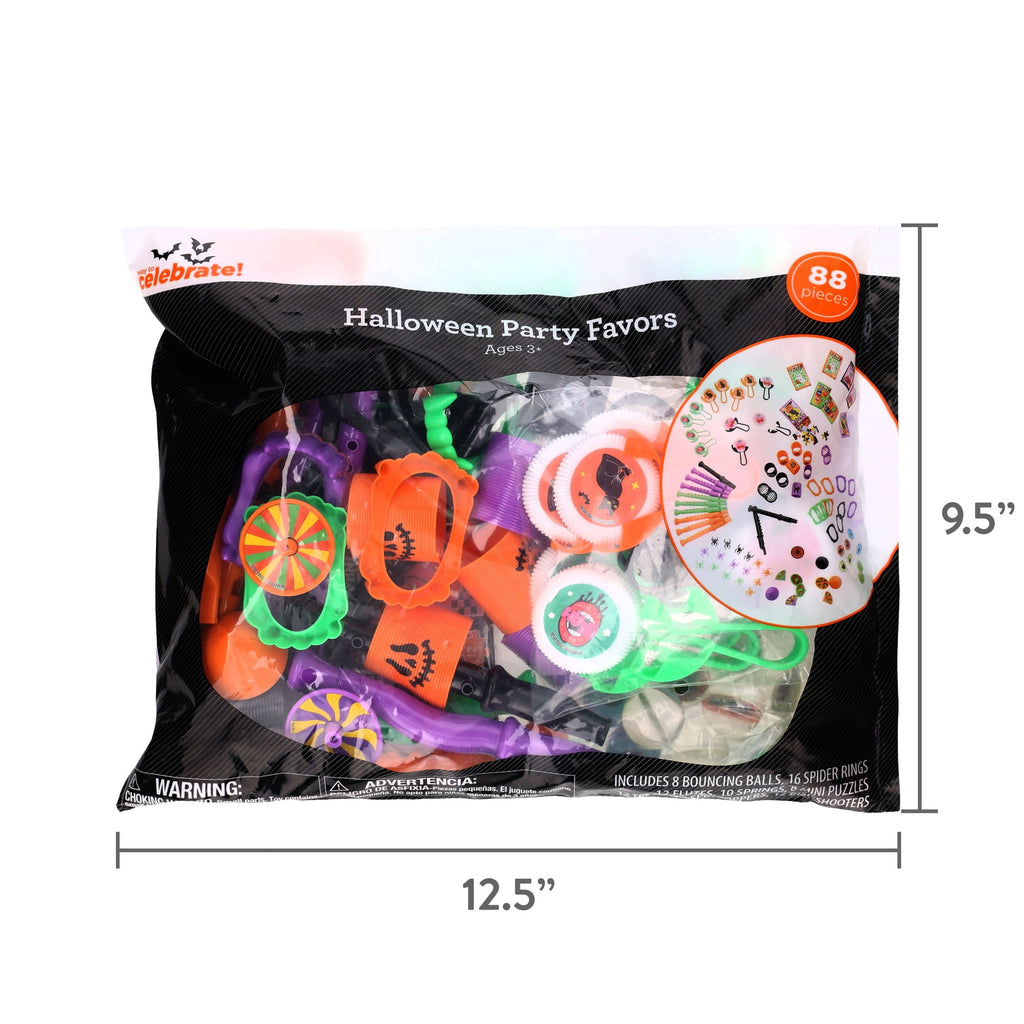 Assorted Party Favors, 88 Pieces, Halloween by Way To Celebrate