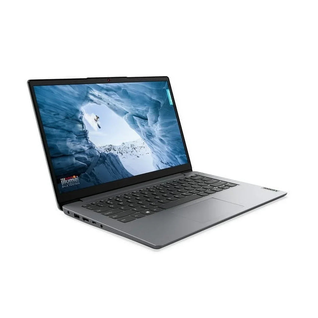 Lenovo IdeaPad 1i 14.0in Laptop, Intel Celeron N4020, 4GB RAM, 64GB eMMC Storage, Cloud Grey - Windows 11 In S Mode