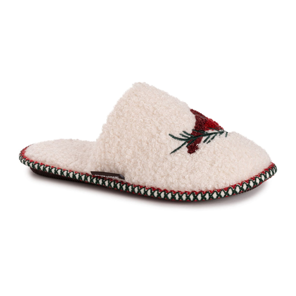 MUK LUKS Women's Punch Needle Fall Halloween Novelty Scuff Slipper