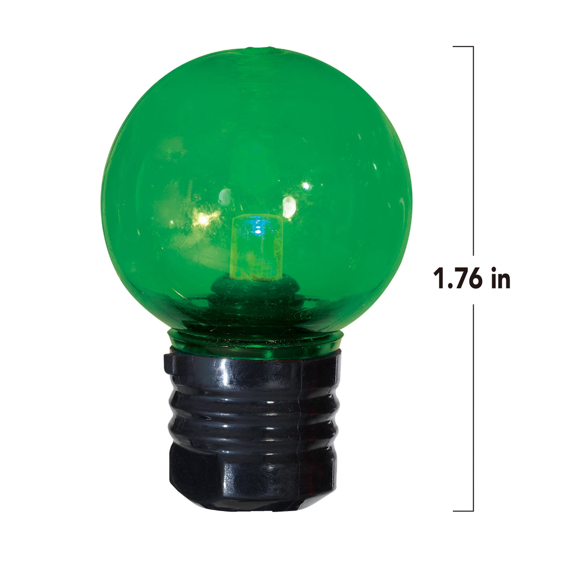Indoor/Outdoor 70-Count LED G30 Globe String Lights, 21', Halloween by Way To Celebrate