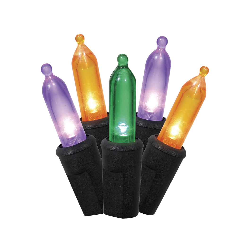 Indoor/Outdoor 200-Count LED Mini String Lights, 39', Halloween by Way To Celebrate