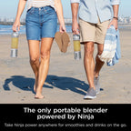 Ninja Blast Portable Personal Blender, Cordless, 18 oz, Metallic Purple - BC151PL