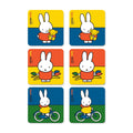Miffy Square Coasters, Set Of 6 - Dick Bruna