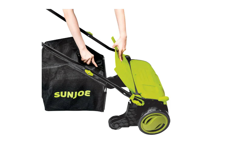 Sun Joe Electric Lawn Dethatcher With Collection Bag, 15 in. 13 Amp - AJ805E