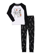 Halloween Boys' Glow In the Dark Top and Pants Pajama Set from Way to Celebrate, 2-Piece