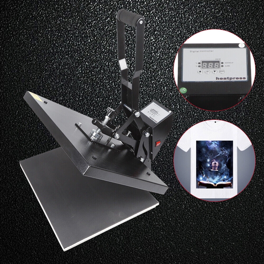 DENEST Clamshell Heat Press Machine 16in x 20in For T-Shirt Sublimation And Digital Transfer
