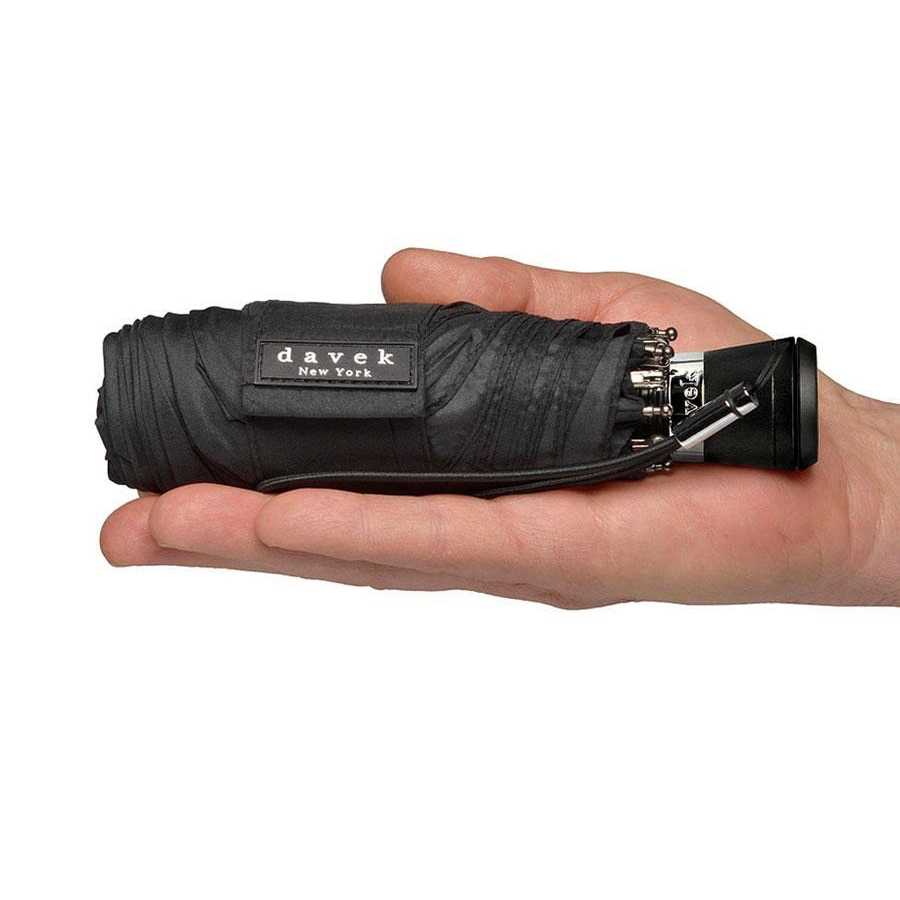 Davek Mini Umbrella, Less Than 7 Inches Closed