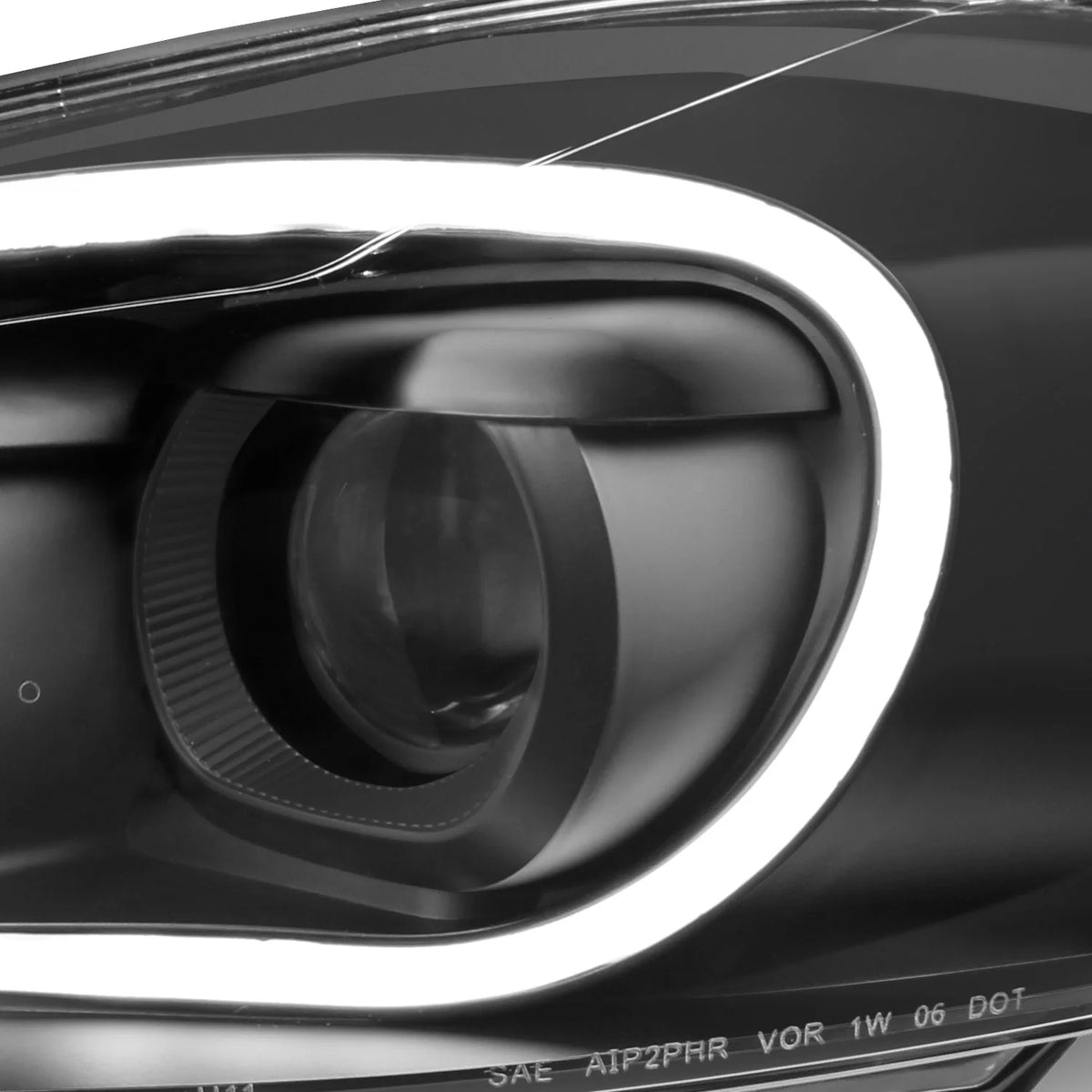 AKKON Projector Headlamps And LED Tail Lamps for 06-13 Impala and 14-16 Impala Limited - Black
