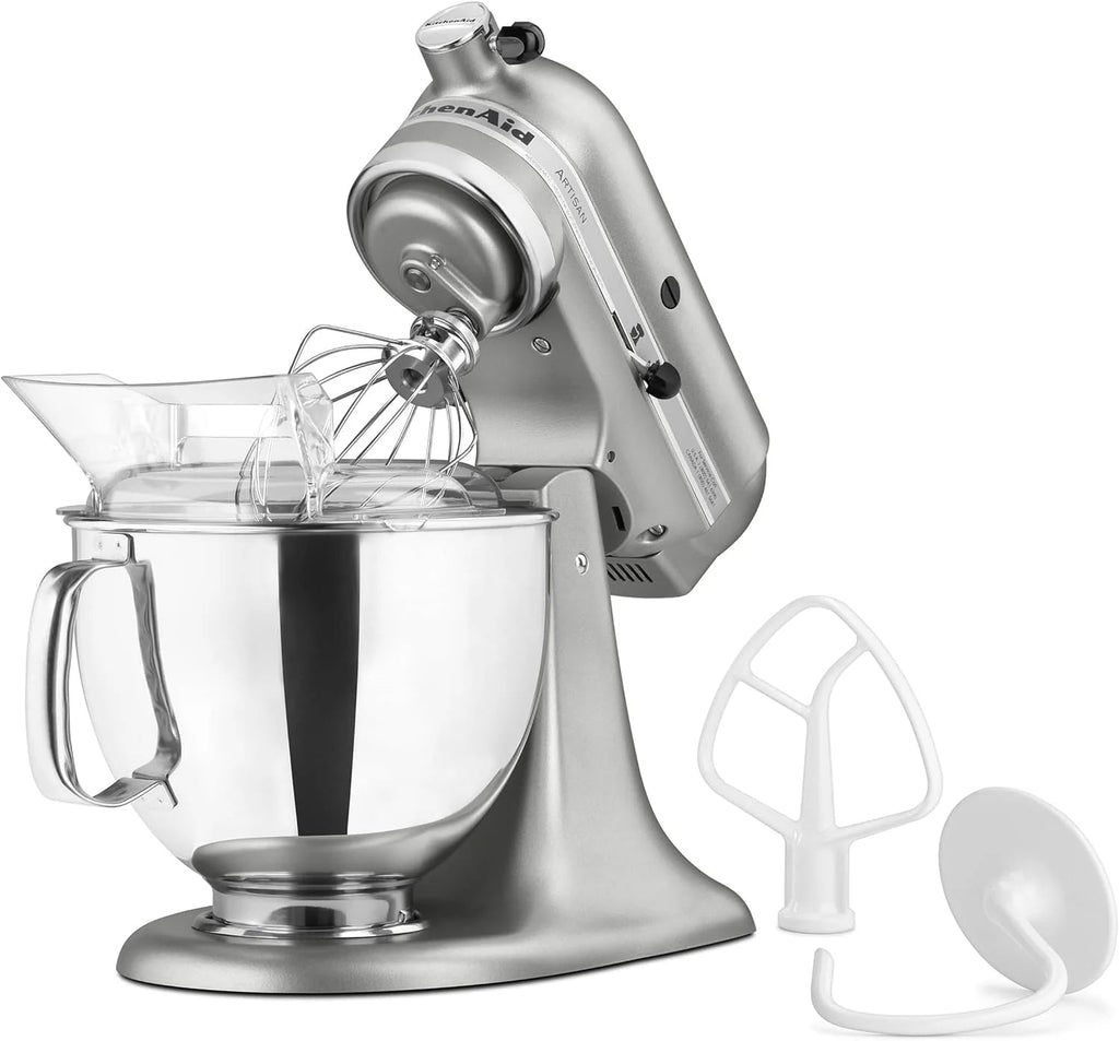 5-Quart Tilt-Head Stand Mixer With Stainless Steel Bowl, 10 Speeds