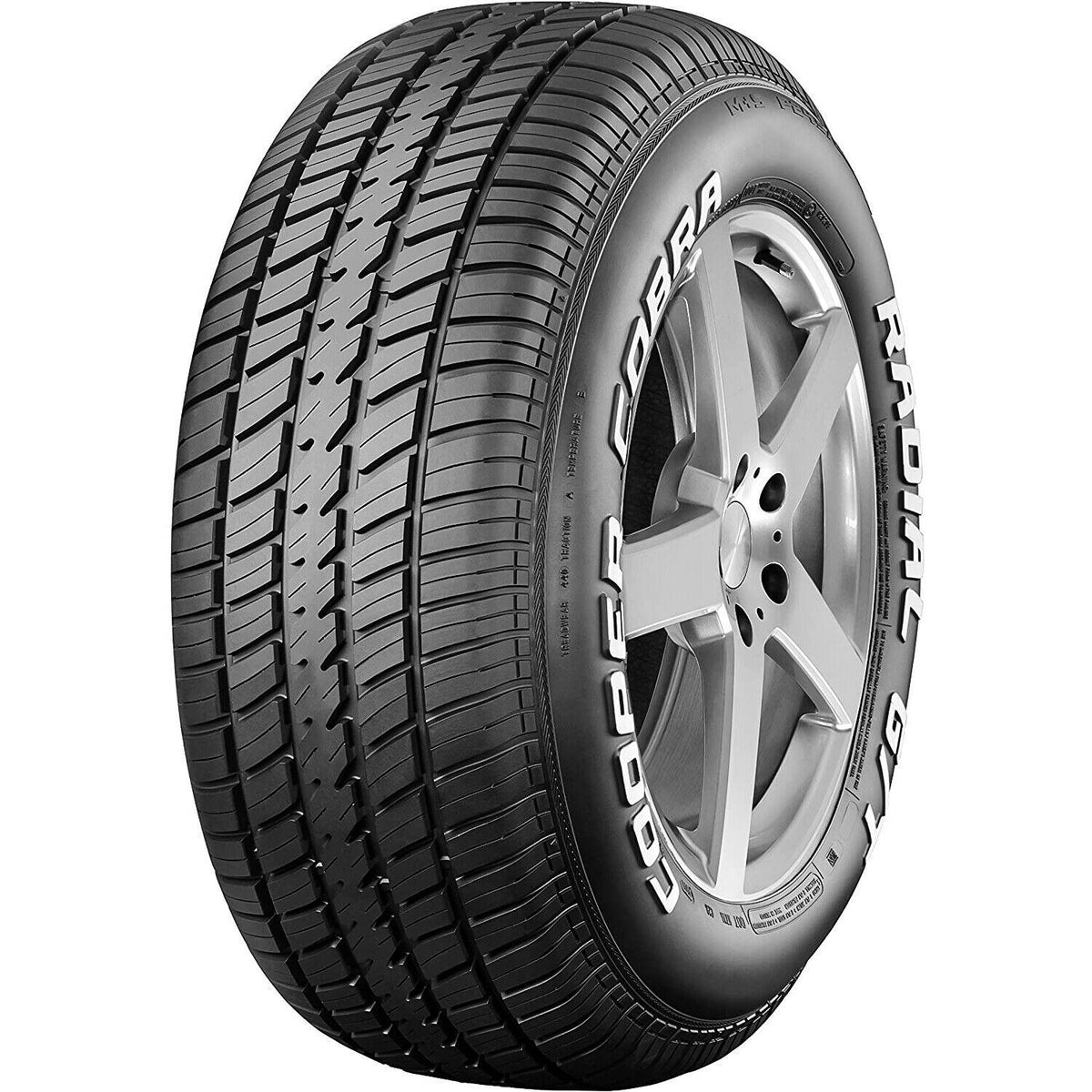 Cooper Cobra Radial G/T All-Season Touring Tires 275/60R15, 2-Pack