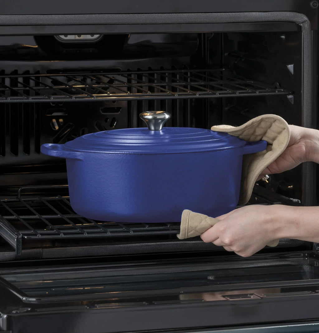 GE APPLIANCES Single Wall Electric Oven, Black Stainless Steel - PKS7000SNSS