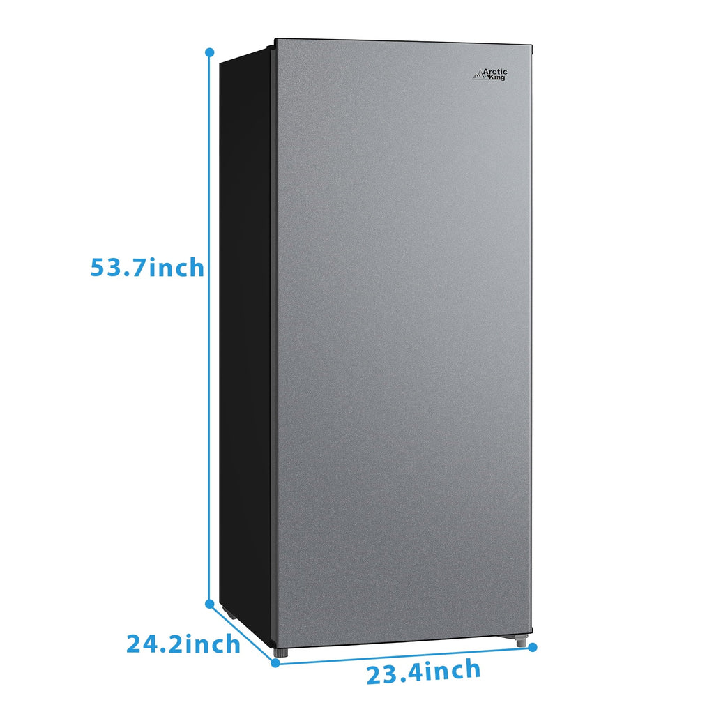 Arctic King Upright Convertible Freezer/Refrigerator, 7.1 Cu Ft, White
