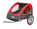 Instep 2-Child Bike Trailer, Steel Frame, 16-inch Tires, 80 lbs Capacity - Sync & Take 2