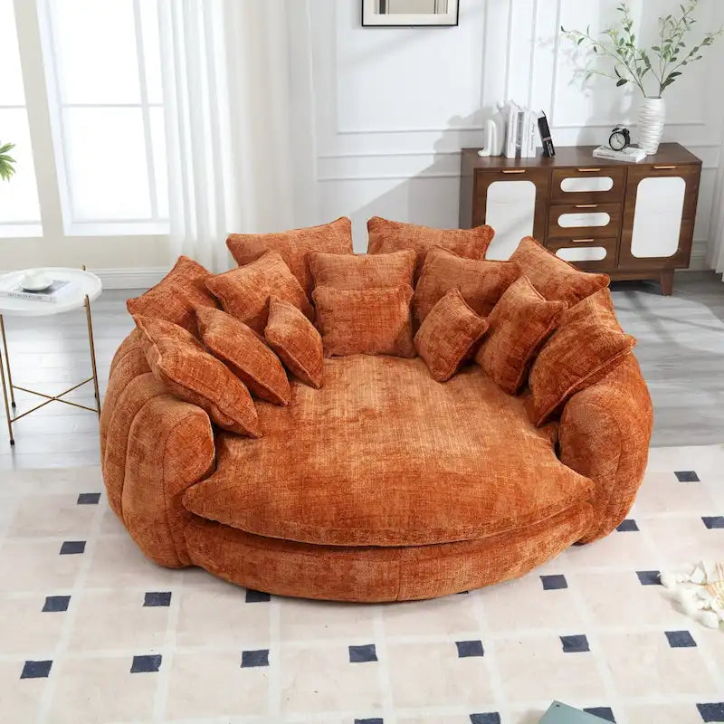 Double Loaf Sofa Bed With Armrests