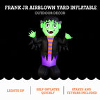 Frank Jr. Airblown Yard Inflatable, Multicolor, 4', Halloween by Way To Celebrate