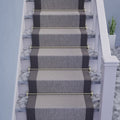 Renovators Supply Carpet Runner Rod Set, Brushed Satin Nickel, 39 5/8 inch, 13 Pack