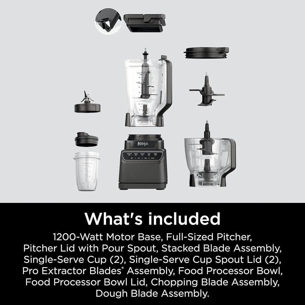 Ninja Mega Kitchen System Blender, 1500W, Black - BL770